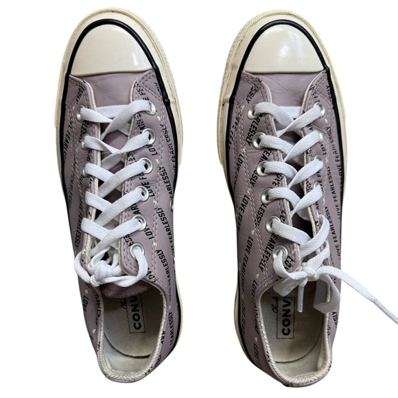 Converse Chuck 70’s  “Love Fearless” Limited Edition Low Top Sneakers. Size 6 - Picture 1 of 9